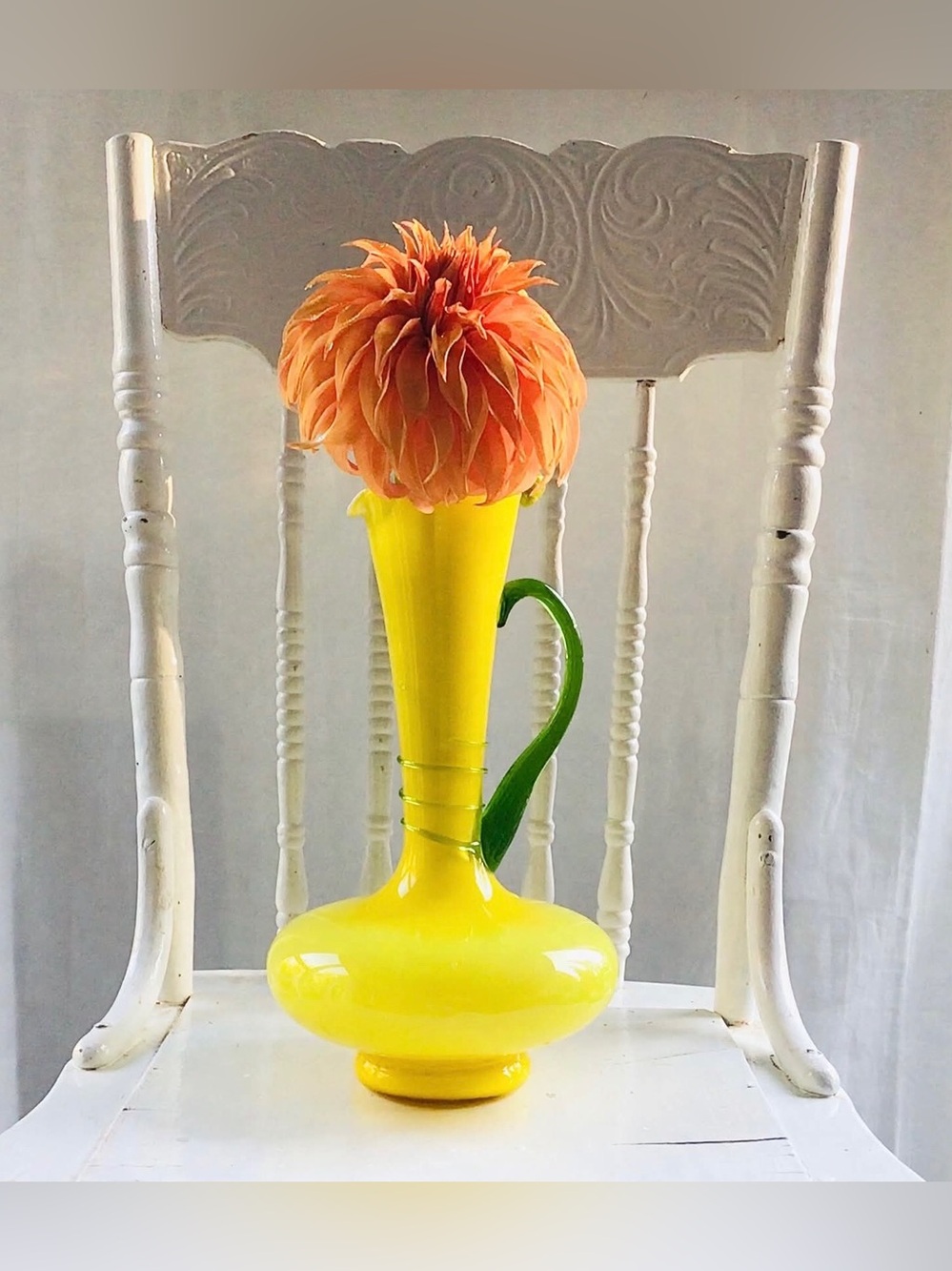 MCM Empoli Glass Pitcher